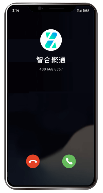 座机号码品牌认证后来电显示公司名称与LOGO示例